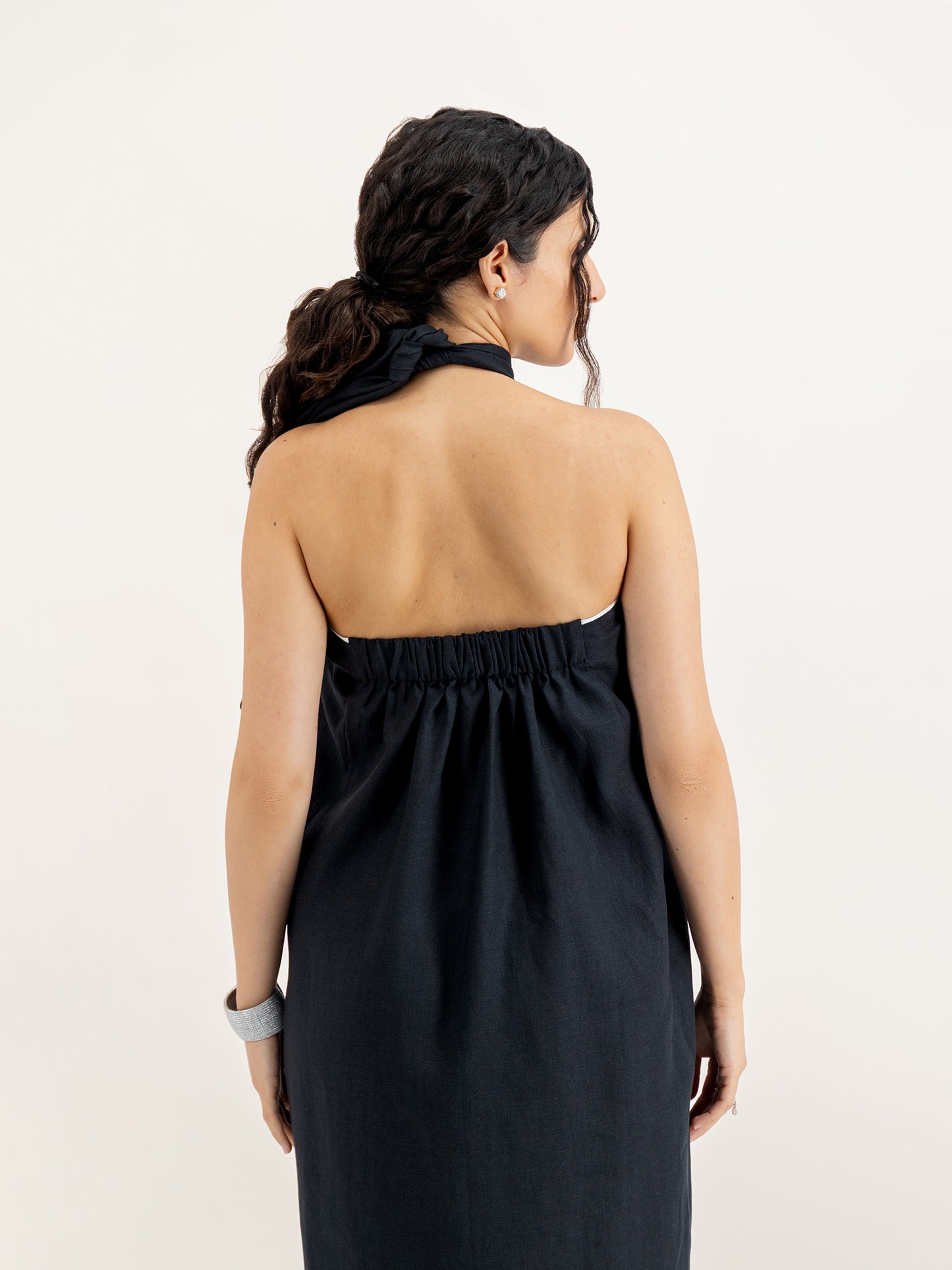 Fiona Jet Black Dress