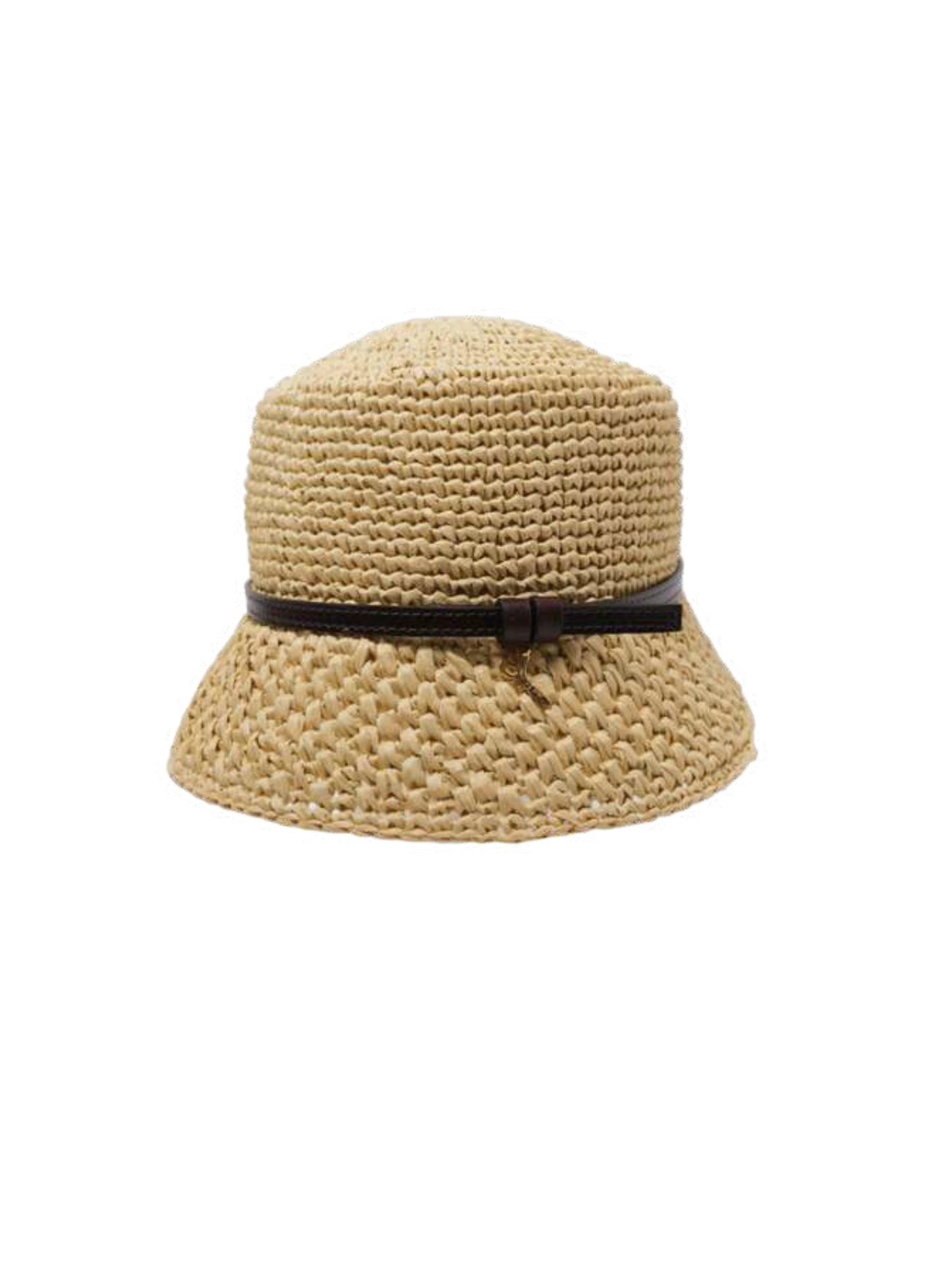 Bali Natural Dark Brown Bucket Hat