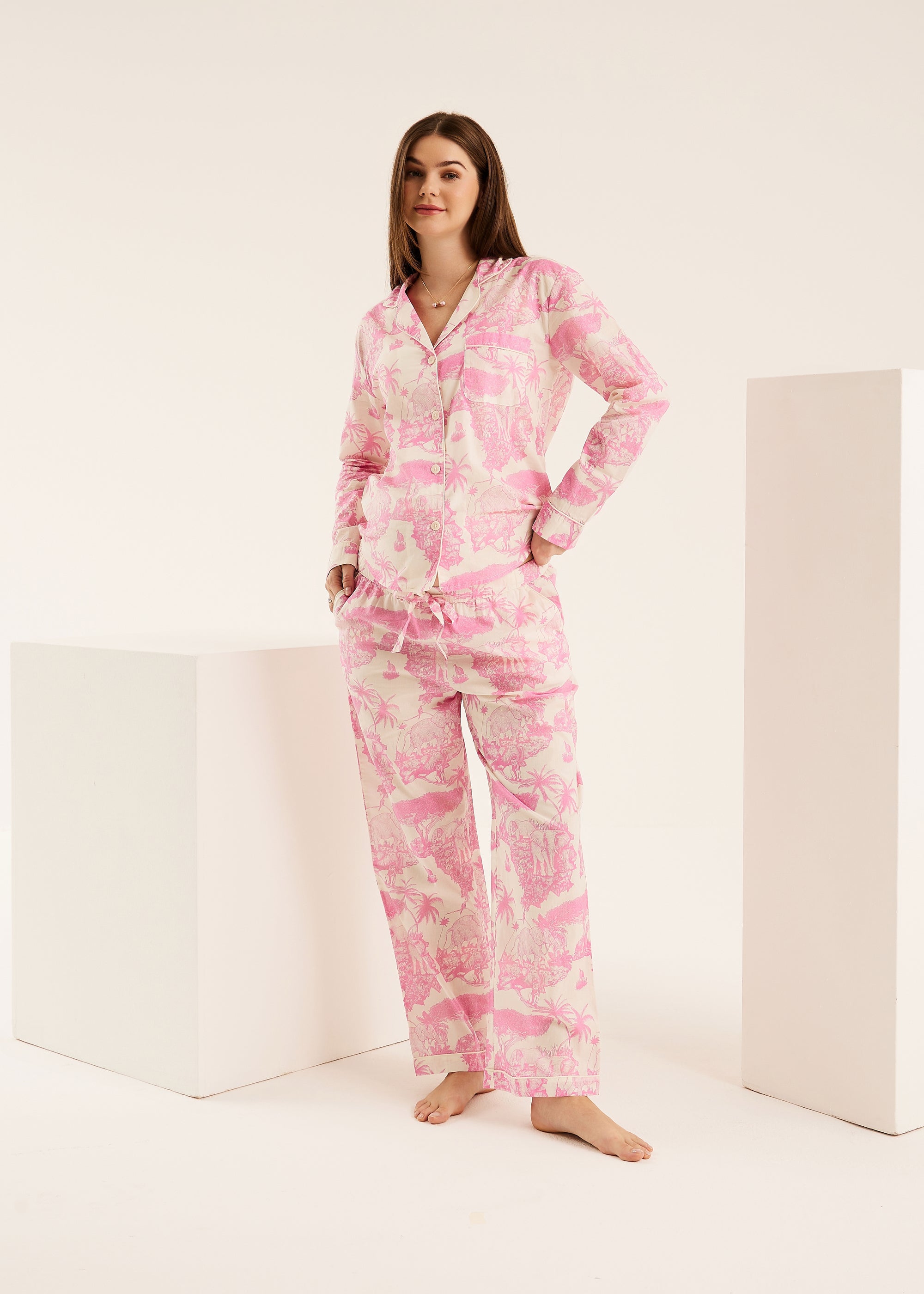 Loxodonta Pink Long Set