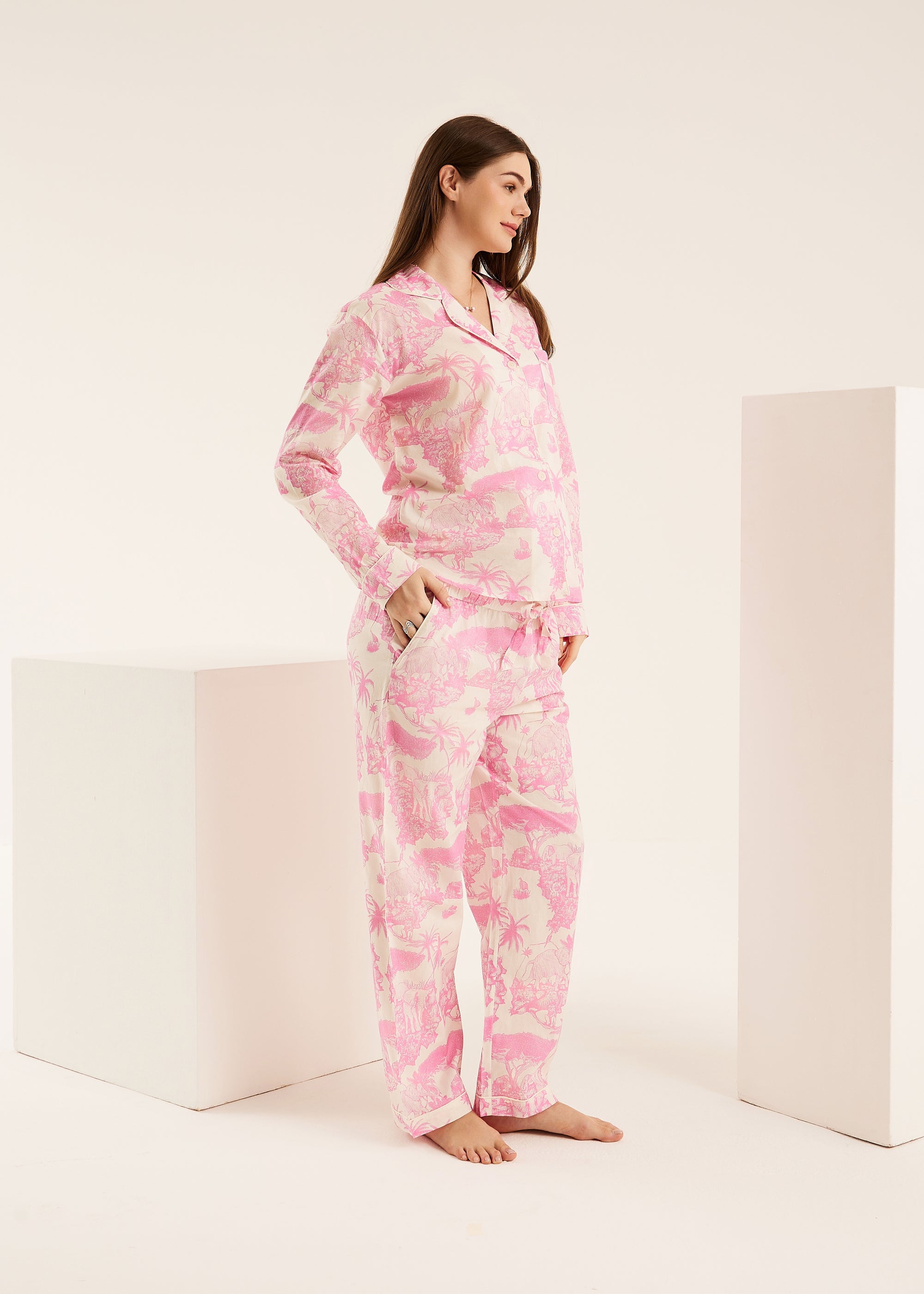 Loxodonta Pink Long Set