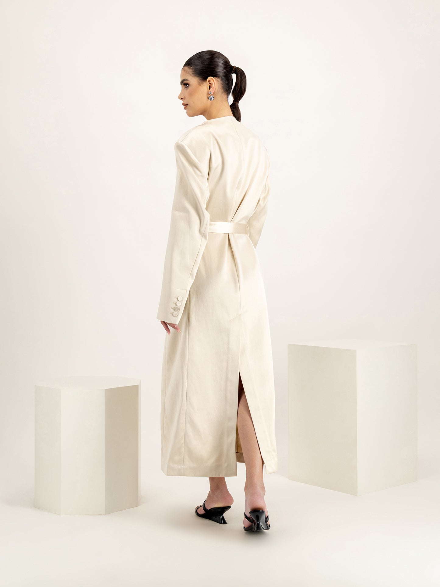 Adeeba Creme Duchess Viscose