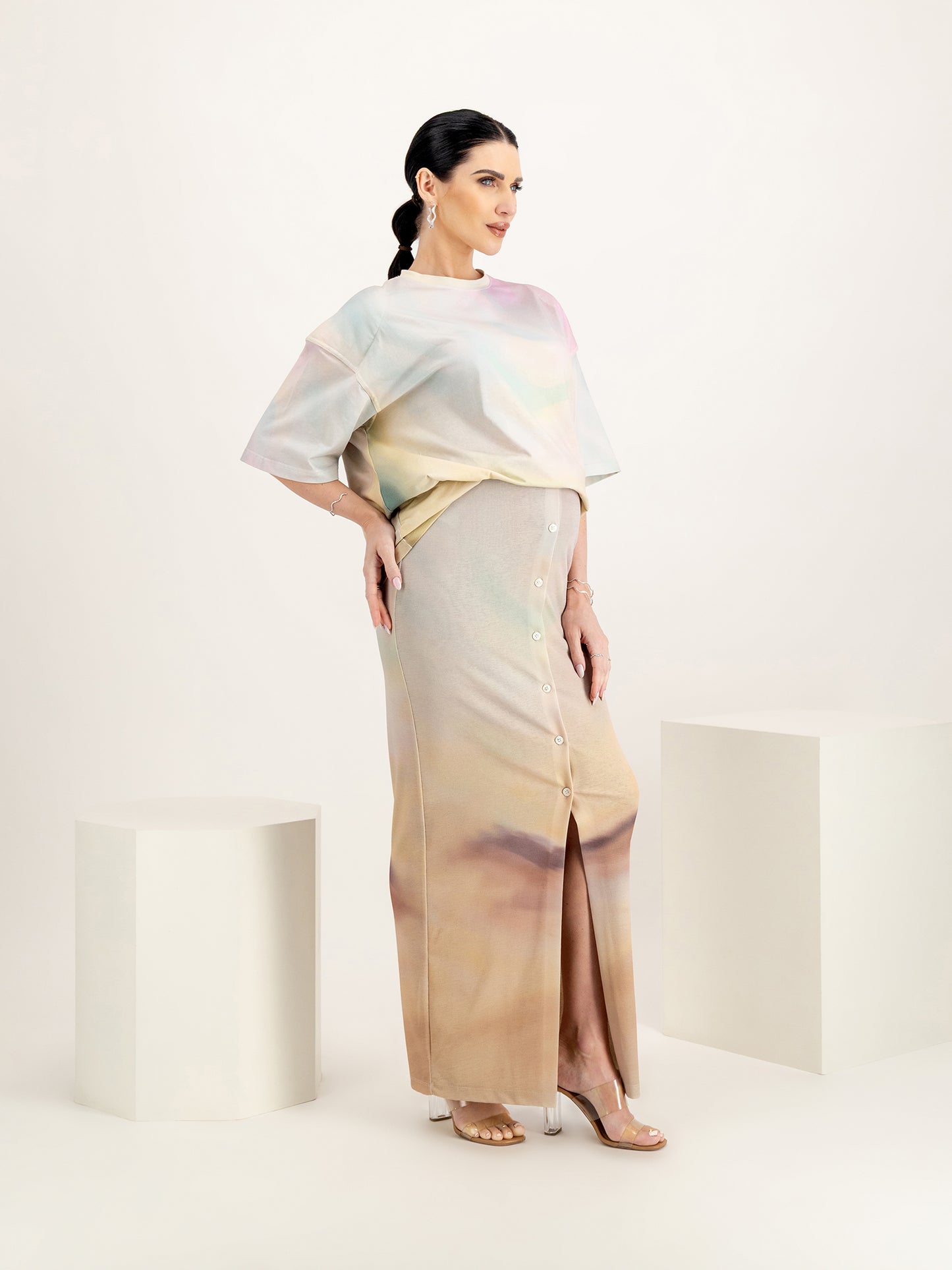 Alane Sunrise Haze Cotton Jersey