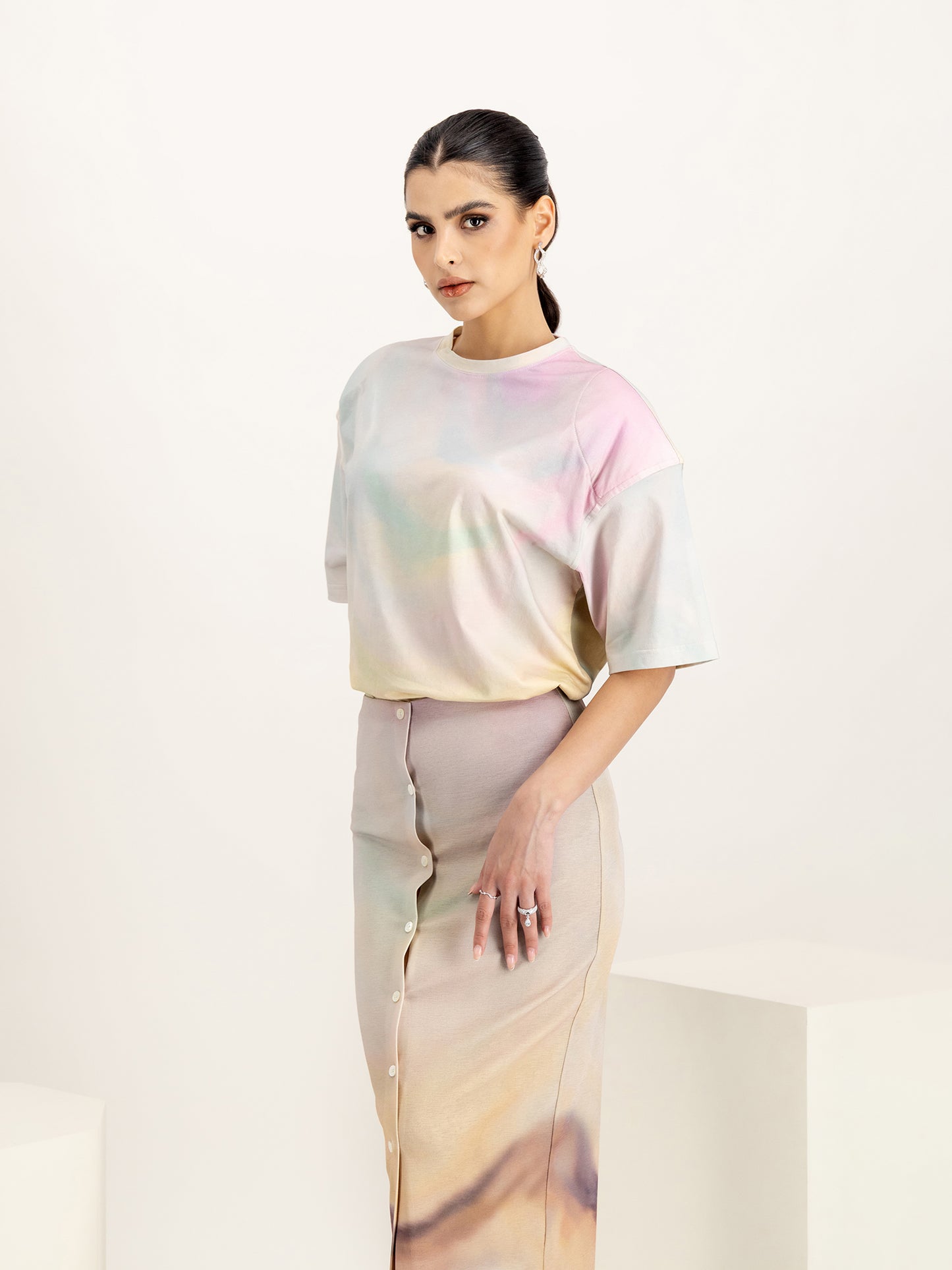 Alane Sunrise Haze Cotton Jersey