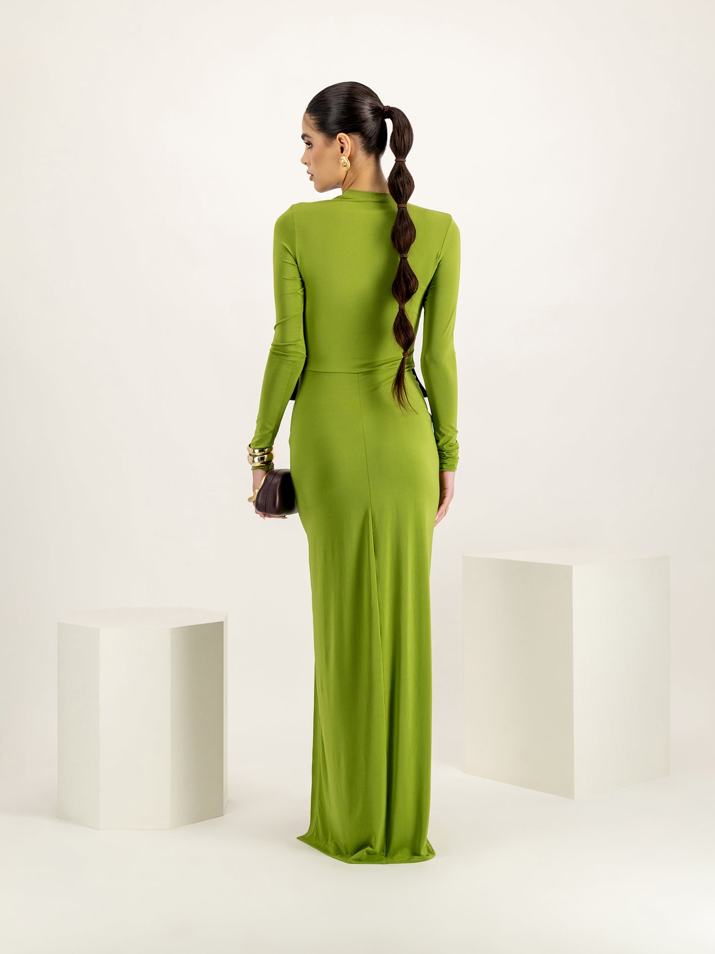 Shada Green Fluid Jersey