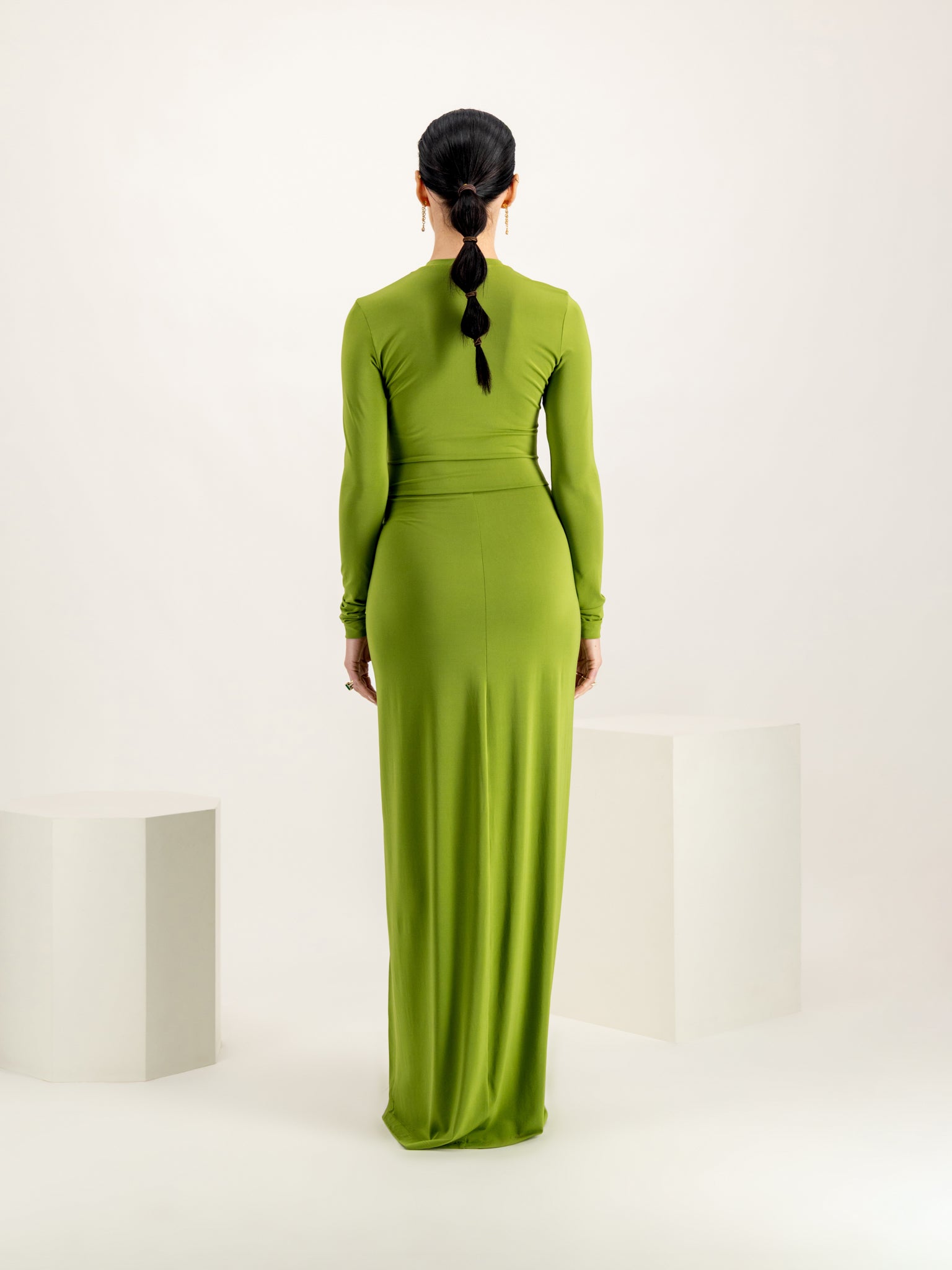 Shada Green Fluid Jersey