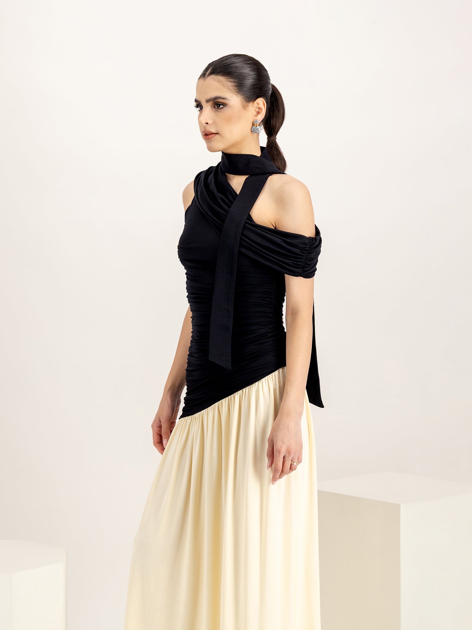 Stars Align Black Dress
