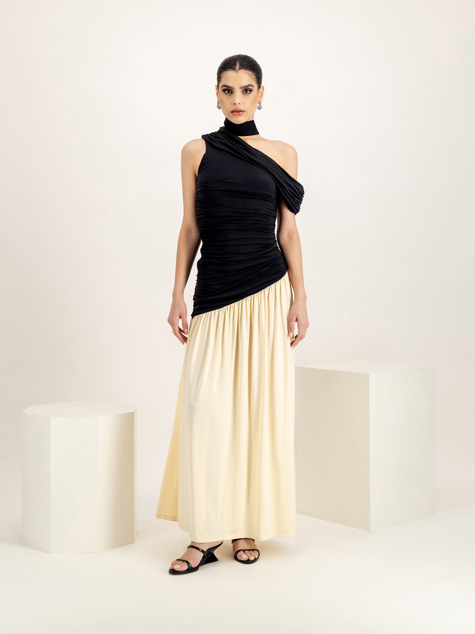 Stars Align Black Dress
